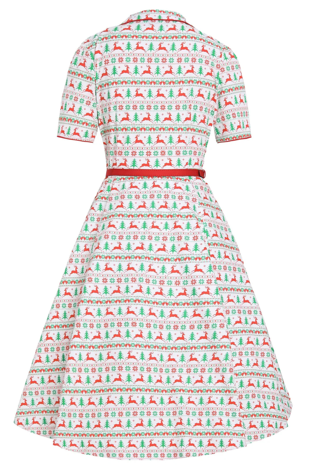 PREORDER - Penelope Christmas Reindeer Shirt Dress - Expected dispatch 10th of November