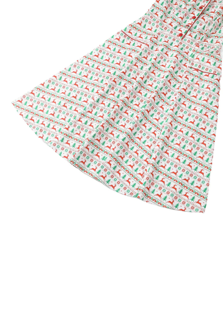 PREORDER - Penelope Christmas Reindeer Shirt Dress - Expected dispatch 10th of November