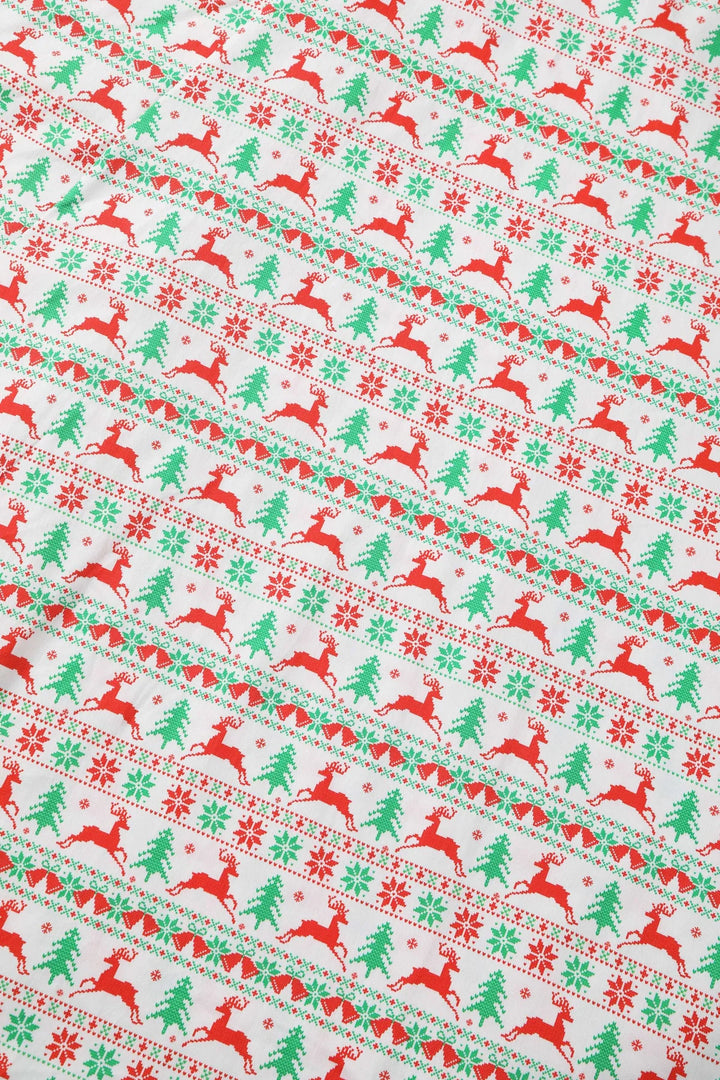 PREORDER - Penelope Christmas Reindeer Shirt Dress - Expected dispatch 10th of November