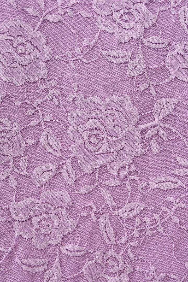 PREORDER - Madeline Long Sleeve Lace Dress in Lilac - Expected dispatch 13th of August