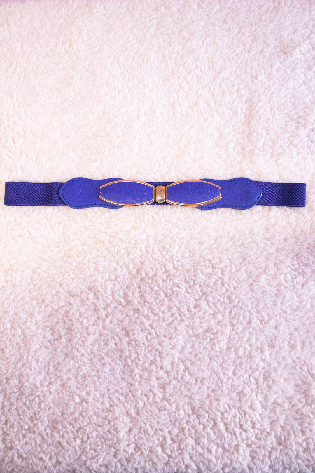 Purple Elasticated Belt