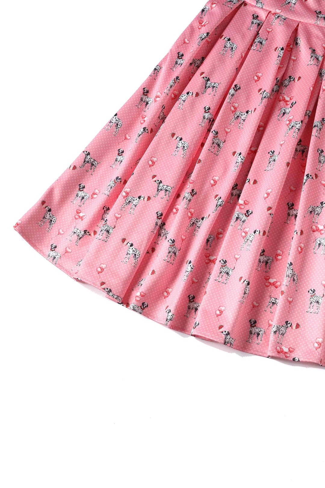 Amanda Pink Dalmation Swing Dress - Preorder for dispatch 4th September