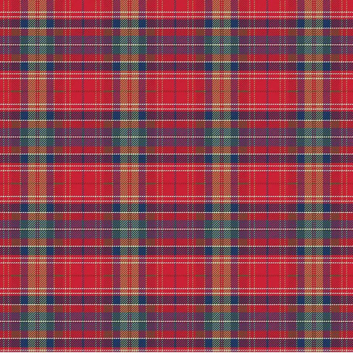 PREORDER - Red Plaid Greta Dress - Expected dispatch date 29th of October