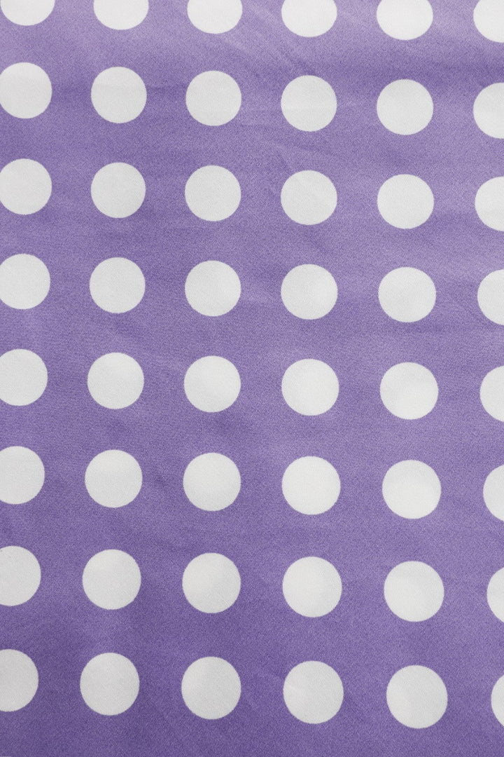 PREORDER - Maisie Lilac Polka Skirt - Estimated dispatch 3rd of June
