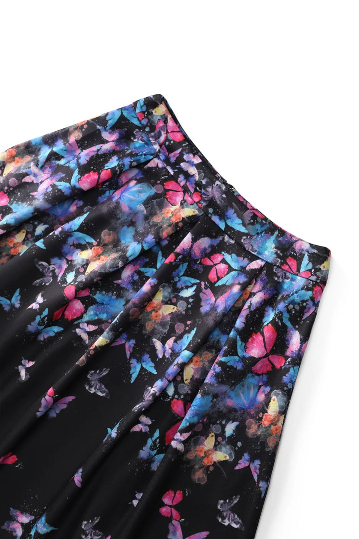 PREORDER - Aisley Midnight Butterfly Skirt - Estimated dispatch 3rd of June