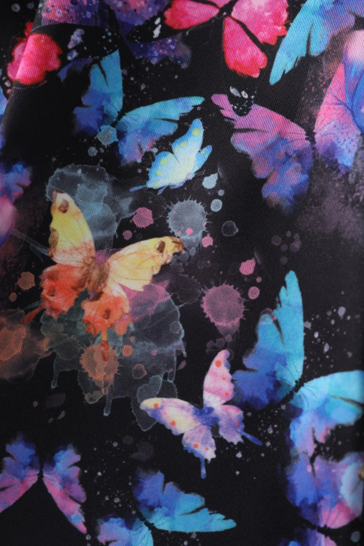 PREORDER - Aisley Midnight Butterfly Skirt - Estimated dispatch 3rd of June
