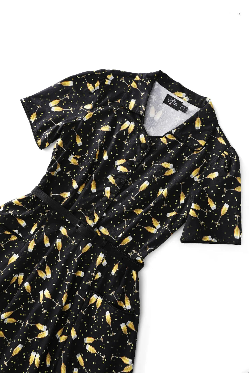 PREORDER - Penelope Celebration Champagne Shirt Dress - Expected dispatch 6th of August