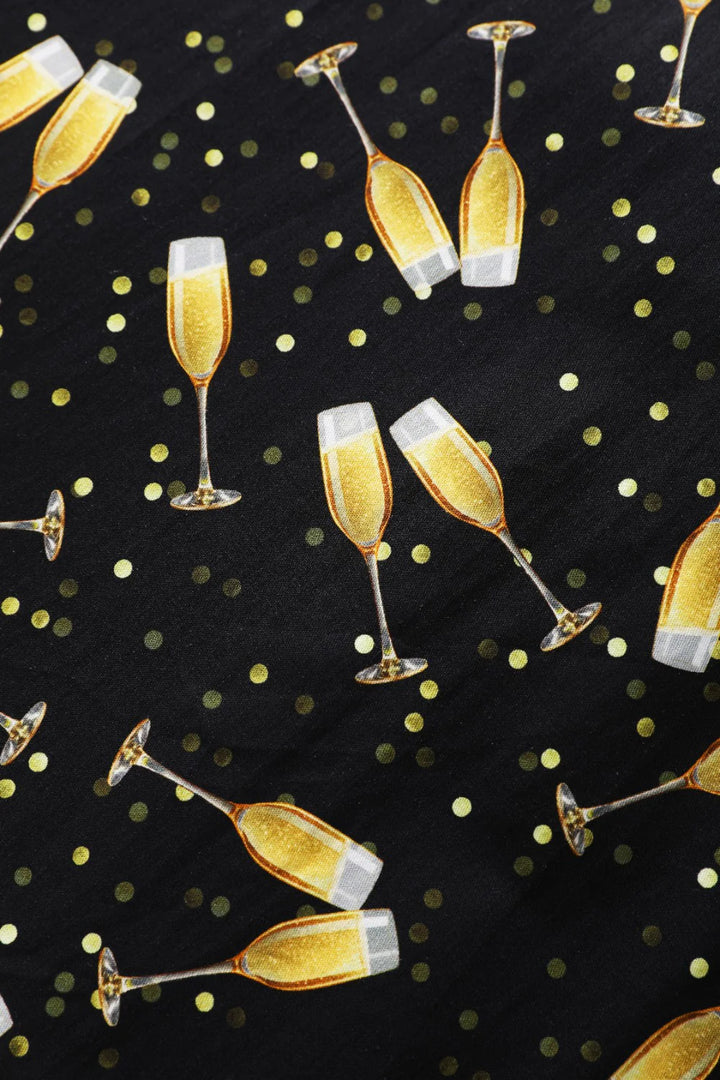 PREORDER - Penelope Celebration Champagne Shirt Dress - Expected dispatch 6th of August