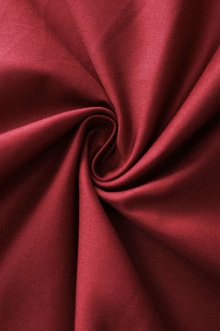 Helen Burgundy Dress