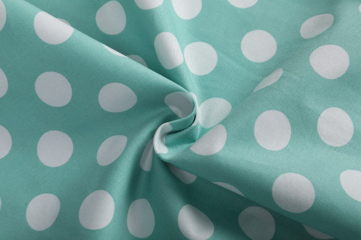 PREORDER - Lily Sage Green Polka Dot Dress - Expected dispatch 15th of September