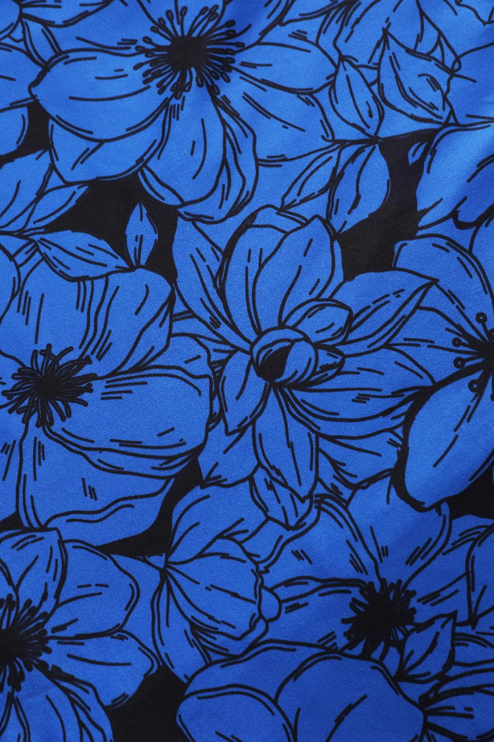 PREORDER - Julia Blue Floral Tea Dress - Estimated dispatch 18th of June