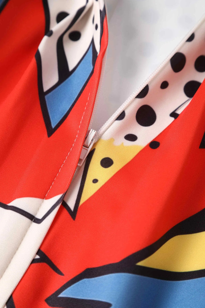 PREORDER - Amanda Pop Art Explosion Dress - Estimated dispatch 28th of November