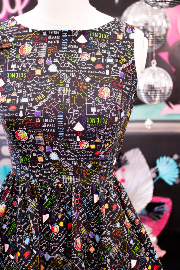 Science Midi Dress