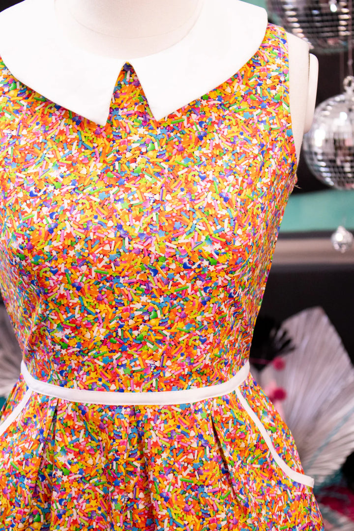 Sprinkles Collared Dress