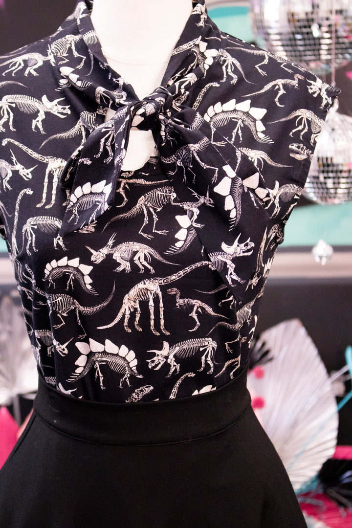 Dino Bones Bow Top