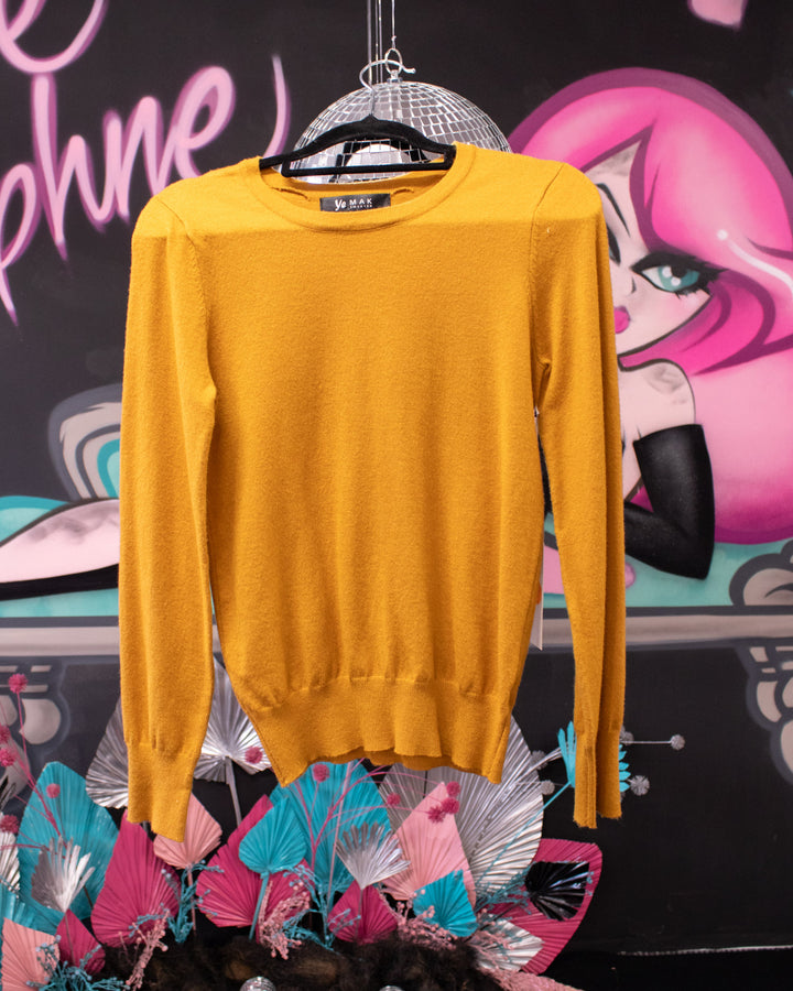 Mustard Sweater Size S (10) - MAK