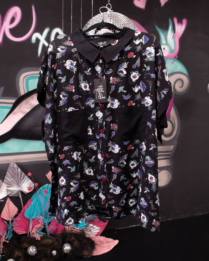Amanita Shirt Size 4XL (22) - Hell Bunny