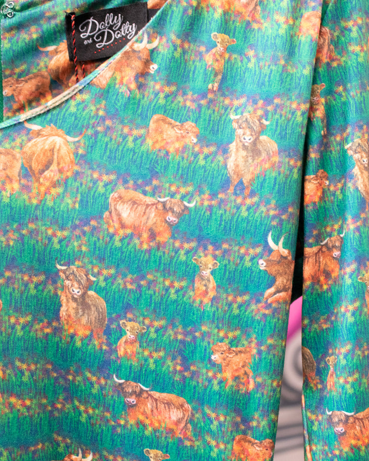 Green Cow Size XS (8) - Dolly and Dotty