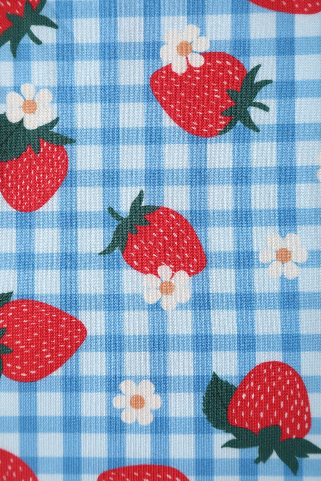 Lily Summer Strawberry Gingham Dress - Preorder for dispatch 12th September