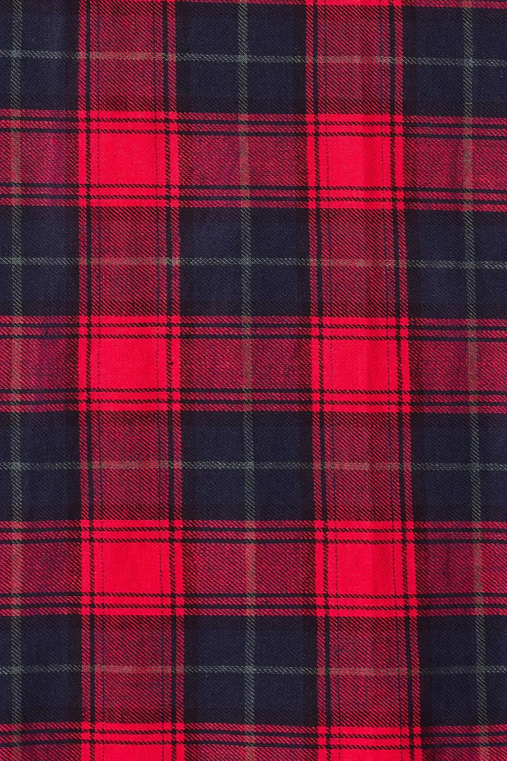PREORDER - Lily Red Tartan Dress - Expected dispatch 22nd October