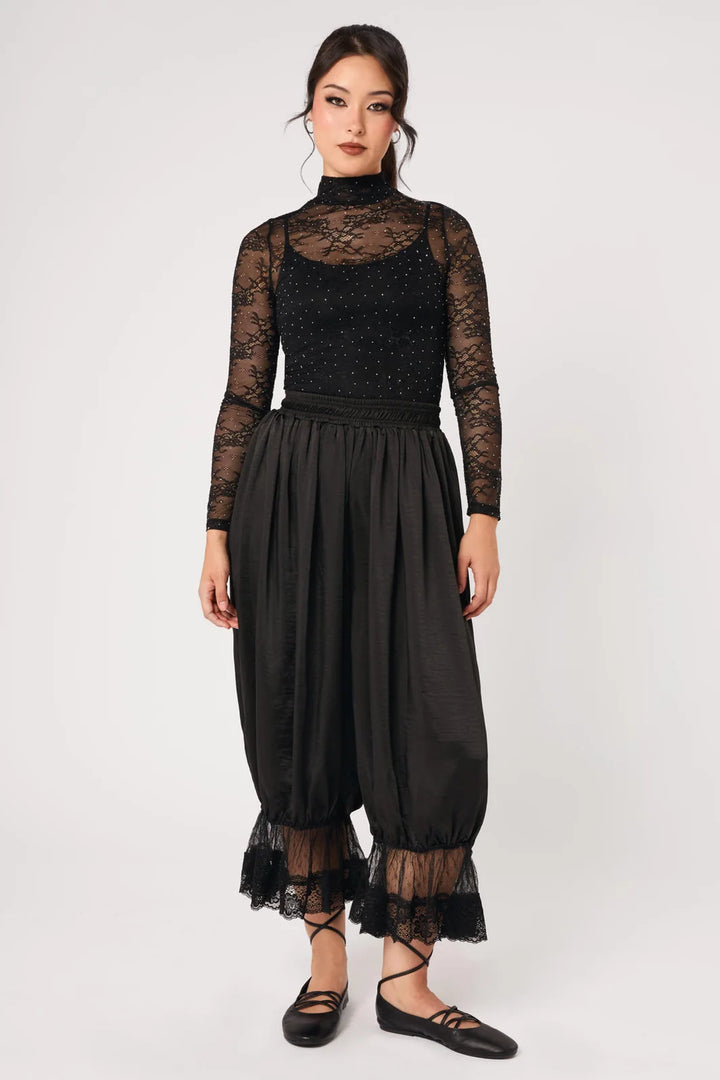PREORDER - Victorian Bloomers in Black - Estimated dispatch date 9th of October