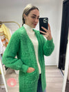 Fleur Cardigan in Green