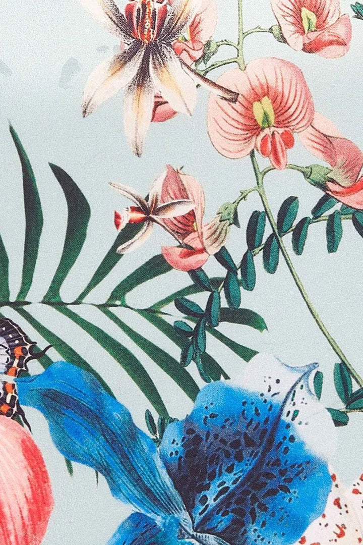 PRE-ORDER - Amanda Vintage Inspired Botanical Dress - Expected dispatch 16th of June