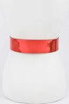 Metallic Fashion Belt - Purple