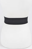 Bow Rhinestone Clinch Belt -  Fuschia