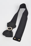 Bow Rhinestone Clinch Belt -  Pink