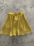 Chartreuse Skater Skirt