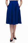 Charlotte Skirt in Royal Blue