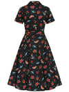 Caterina Old School Swing Dress