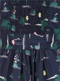 Edda Flamingo Palm Jumpsuit