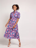 Pipper Violet Flower Power Dress