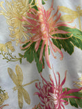 Dragonfly Metallic Floral Greta Dress
