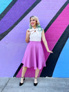 Charlotte Skirt in Lilac