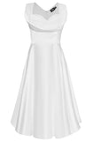Grace Vintage Style Jive Dress in White
