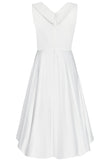 Grace Vintage Style Jive Dress in White