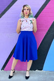 Charlotte Skirt in Royal Blue