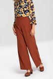 Ginger Swing Trousers - Brown
