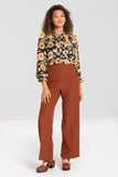 Ginger Swing Trousers - Brown