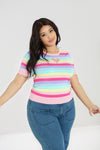 Rainbow Heart Top