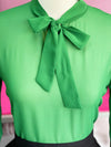 Esme Blouse - Emerald Green