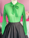 Esme Blouse - Emerald Green