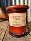 Lemongrass and Sage Soy Candle